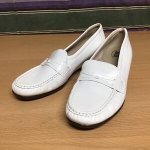 SAS Women's EASIER Tripad Loafers Sz 11 D white Wedge Comfort Shoes